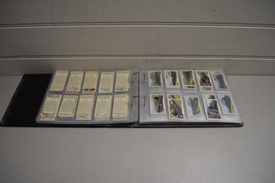 Lot 121 - ALBUM OF VARIOUS CIGARETTE CARDS, PRINCIPALLY...