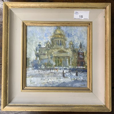 Lot 25 - Anthony Morris "St Issac's Square, St...