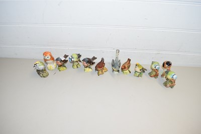 Lot 150F - TWELVE VARIOUS SMALL BESWICK MODEL BIRDS