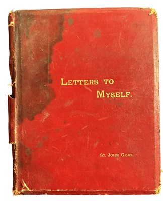 Lot 1006 - St. John Corbet GORE. Letters to Myself. 1889....