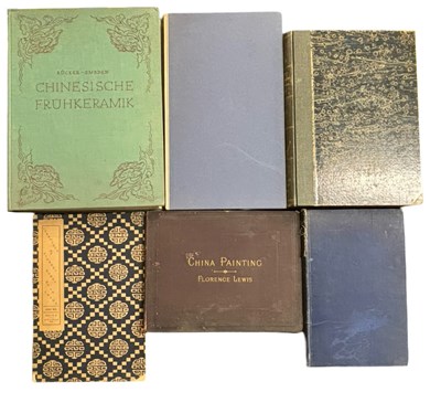 Lot 1014 - CHINA. Six volumes. Ceramique de la China.....