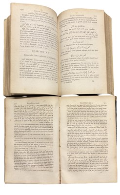 Lot 592 - Anthologie grammaticale arabe, ou morceaux...