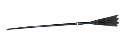 Lot 60 - Large five pronged eel gleeve. Measuring 300cms