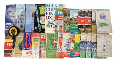 Lot 163 - A collection of various Football matchday...