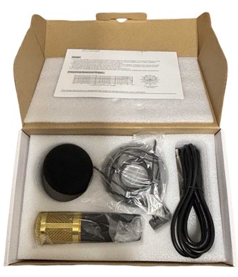 Lot 136 - A boxed condenser microphone