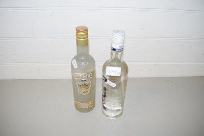 Lot 228A - TWO BOTTLES VINTAGE SMIRNOFF VODKA