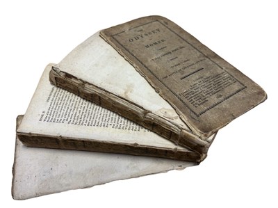 Lot 1082 - ALEXANDER POPE (Transl): THE ODYSSEY OF HOMER,...