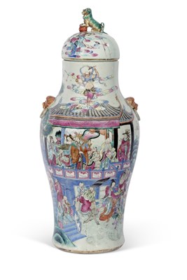 Lot 158 - Large late 19th century Chinese porcelain...