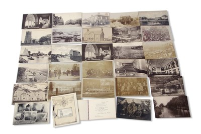 Lot 177 - An interesting group of local photographic...