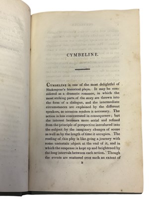 Lot 253 - WILLIAM HAZLITT: CHARACTERS OF SHAKESPEARE'S...