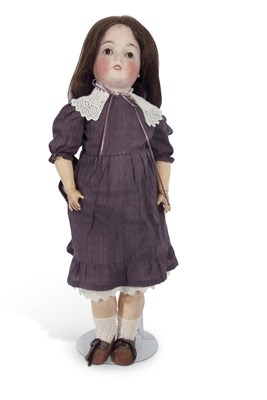 Lot 188 - Bisque head doll by Altbeck & Gottschalck in...