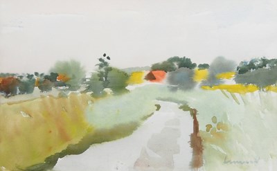 Lot 7 - Derek Inwood (1925-2012), "Norfolk Lane",...