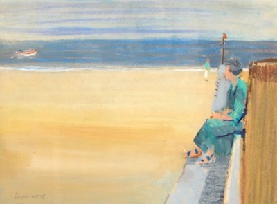 Lot 19 - Derek Inwood (1925-2012), "Gilly & Jenny on...