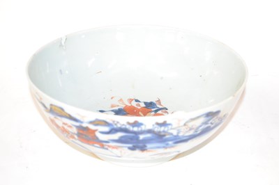 Lot 200 - An 18th Century Chinese porcelain punch bowl...
