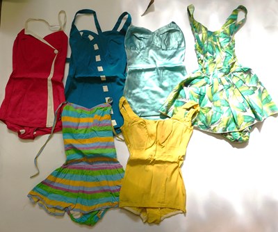 Lot 105 - A quantity of lady's vintage swimwear, c. 1950'...