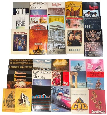 Lot 55 - A collection of 1960s+ film brochures, to...