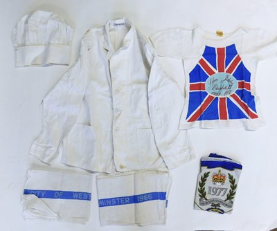 Lot 119 - A set of chef's whites, to include jacket and...