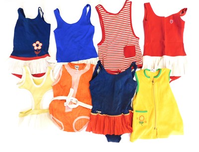 Lot 110 - A quantity of vintage children's swimwear, (qty)