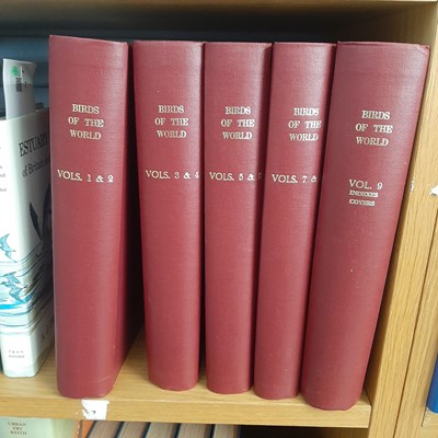 Lot 92 - Ornithological book interest: Complete set of '...