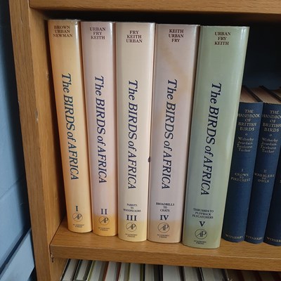 Lot 93 - Ornithological book interest: volumes 1 - 5 ,...