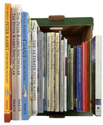 Lot 851 - ONE BOX: Beatrix Potter interest, mostly large...