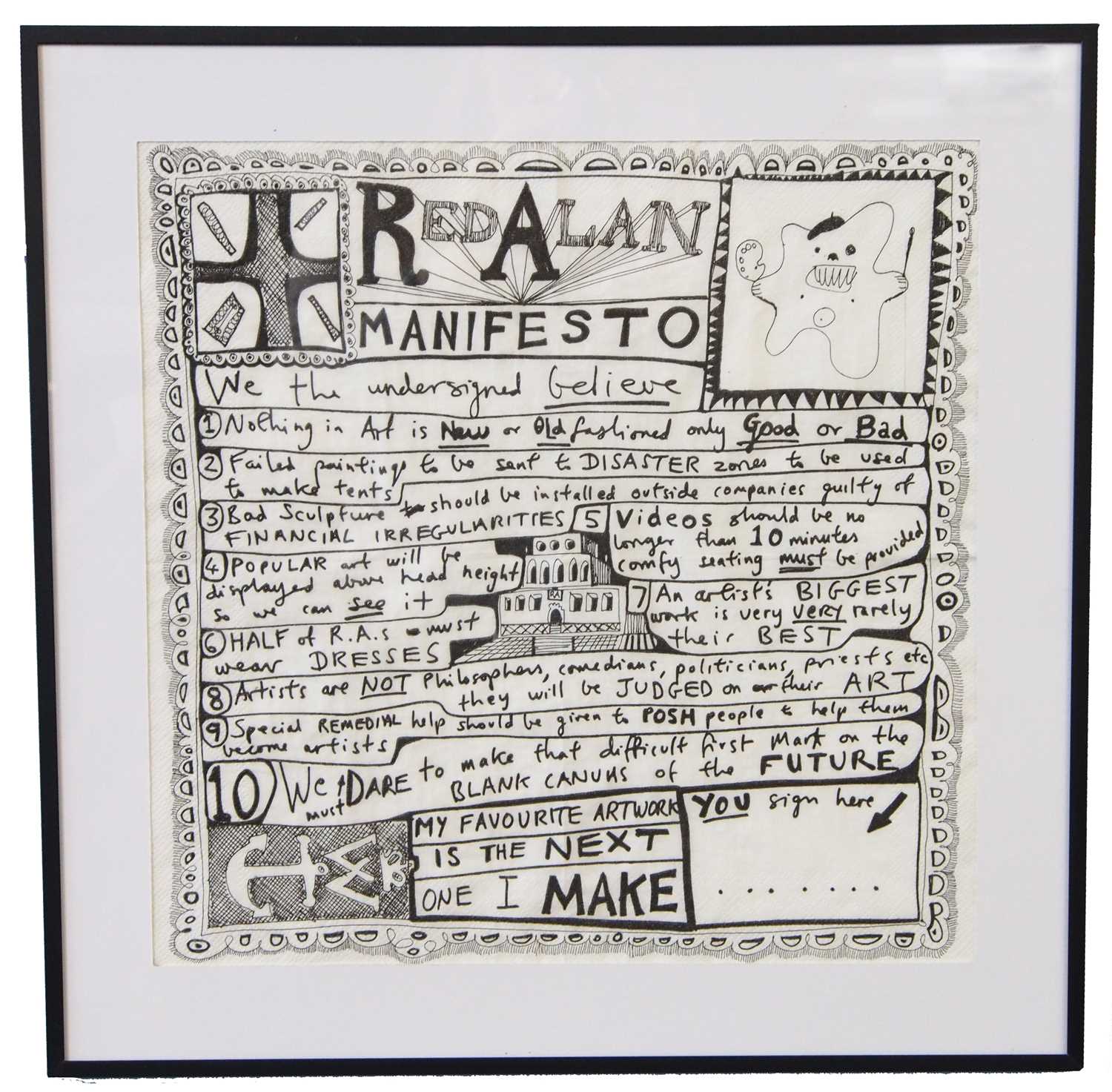 Lot 95 - Grayson Perry CBE RBA (British, b.1960), "Red...
