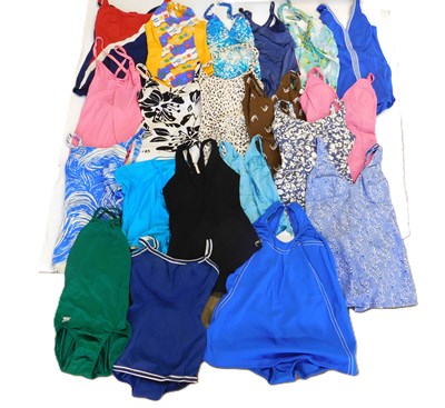 Lot 107 - A quantity of assorted lady's vintage swimwear,...