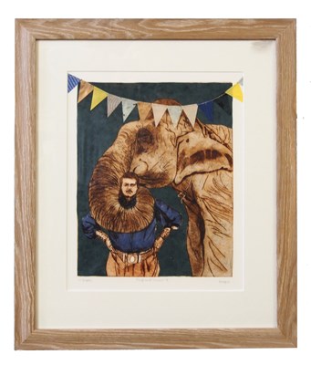 Lot 129 - Tracy Myers (British, contemporary), "Elephant...