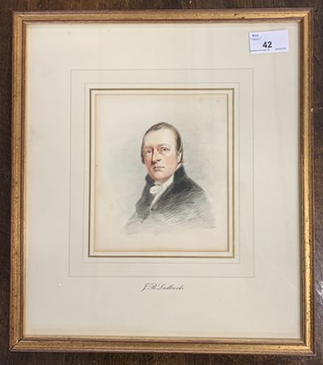 Lot 141 - John Berney Ladbrooke (1803-1879), "Portrait...