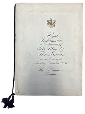 Lot 1141 - ROYAL PERFORMANCE IN THE PRESENCE OF HER...
