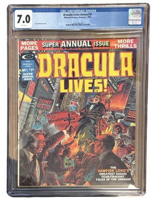 Lot 26 - DRACULA LIVES, Marvel/Curtis Comics, Summer...