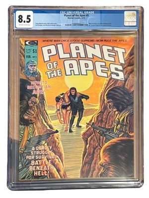 Lot 28 - PLANET OF THE APES, Marvel/Curtis Comics,...