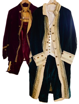 Lot 74 - Two reproduction 18th century style men's...