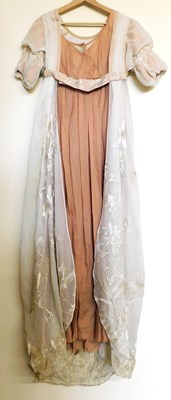 Lot 65 - A reproduction Regency style day dress by the...