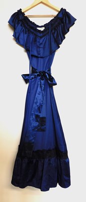 Lot 66 - A reproduction Victorian evening dress, in...