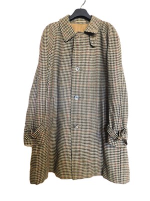 Lot 159 - A gentleman's Aquascutum wool tweed coat,...