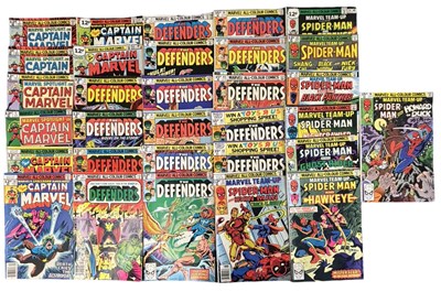 Lot 21 - SPIDER-MAN TEAM UP, THE DEFENDERS AND CAPTAIN...