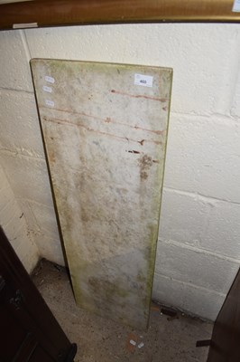 Lot 460 - NARROW MARBLE SLAB