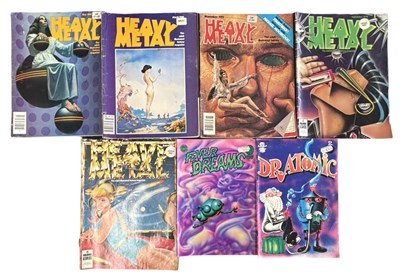 Lot 6 - ADULT COMIC BOOKS, to include HEAVY METAL [HM...