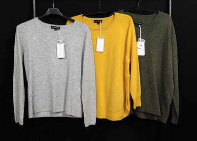 Lot 17 - Estheme Cachemire: Three cashmere sweaters...
