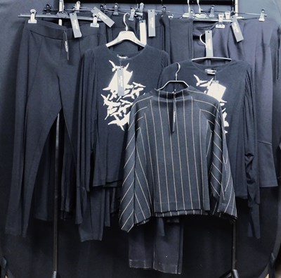 Lot 19 - Isabel De Pedro: Five black stretch skirts,...