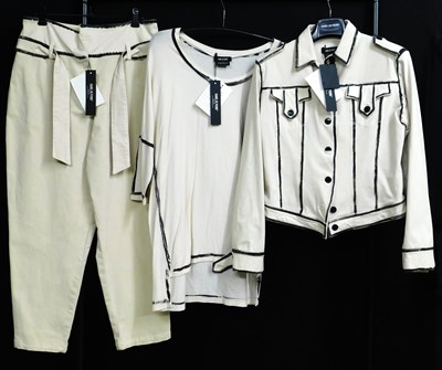 Lot 44 - Isabel De Pedro: A quantity of cream and black...