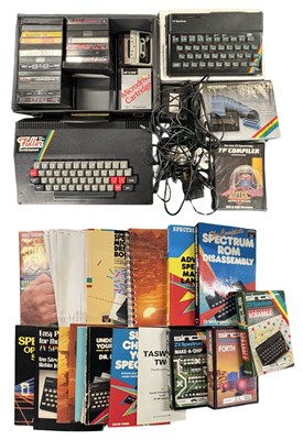 Lot 460 - A Sinclair ZX Spectrum computer, together with...