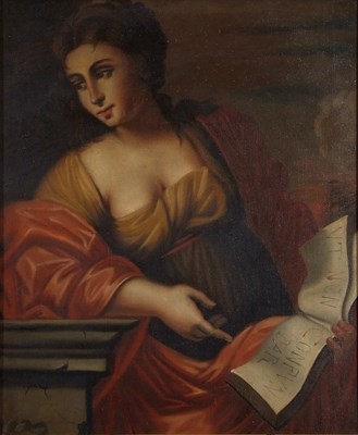 Lot 524 - Continental School, A portrait of a lady in...