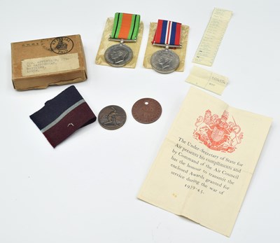 Lot 16 - Second World War British Medal Pair comprising...
