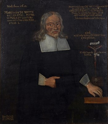 Lot 561 - German School, 17th Century, Portrait of...