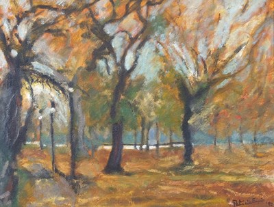 Lot 60 - Patricia Espir (British, 1934–1999) "Gas...
