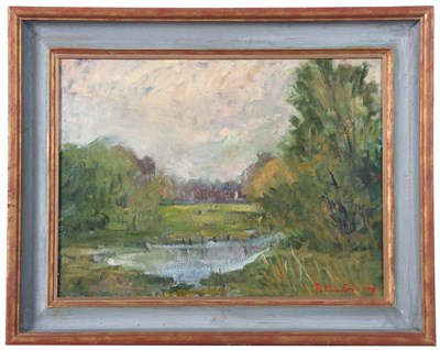 Lot 62 - Patricia Espir (British, 1934–1999) "Over the...