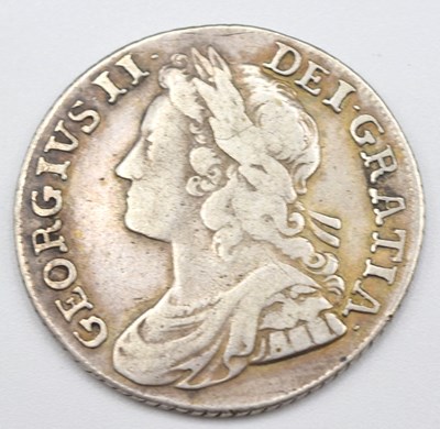 Lot 161 - George II, 1739, Shilling, with roses to reverse