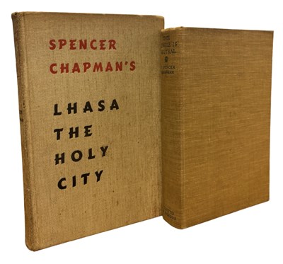 Lot 557 - SPENCER CHAPMAN: 2 Titles: LHASA THE HOLY CITY,...